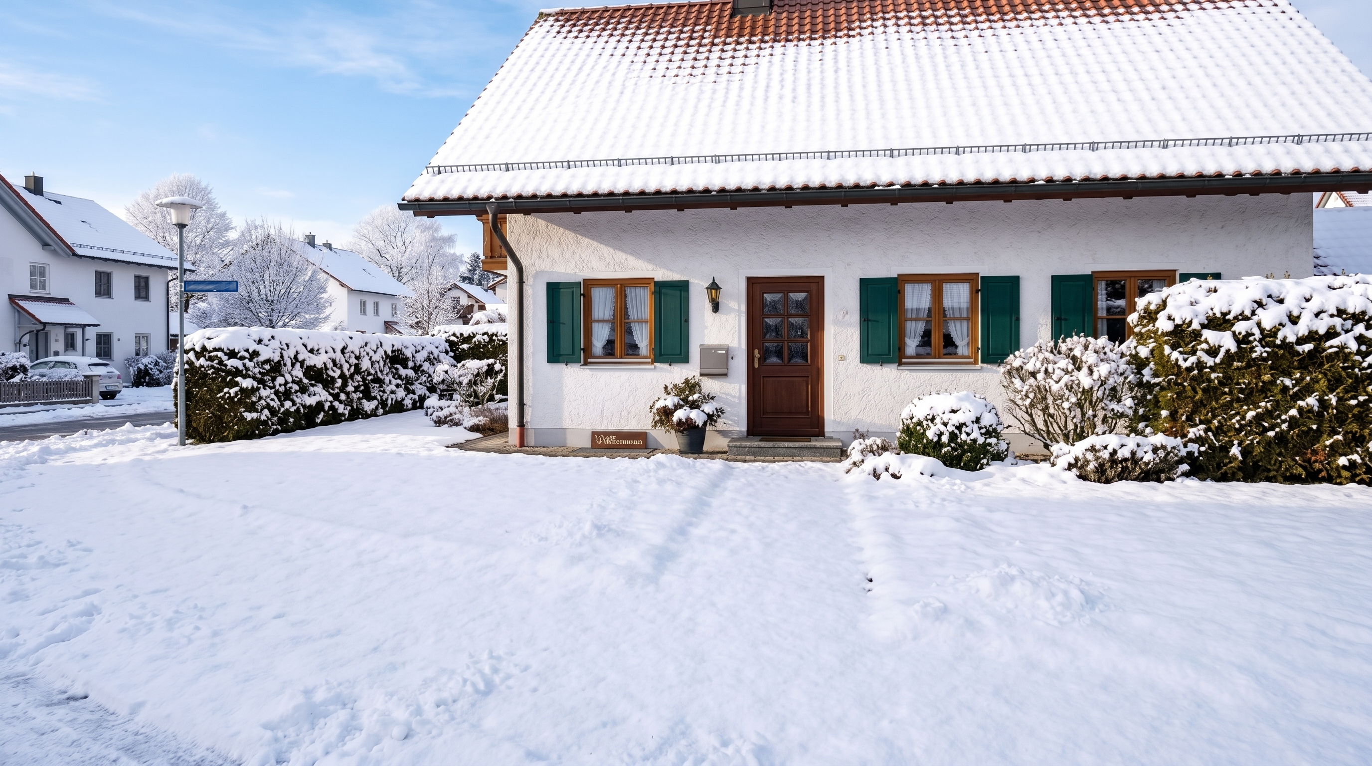 Winterdienst ungeräumt